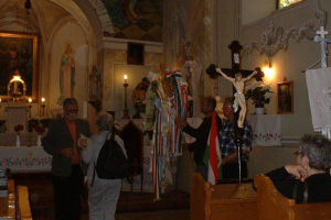 Gyalogos zarándoklat Tihanytól Csíksomlyóig 2010